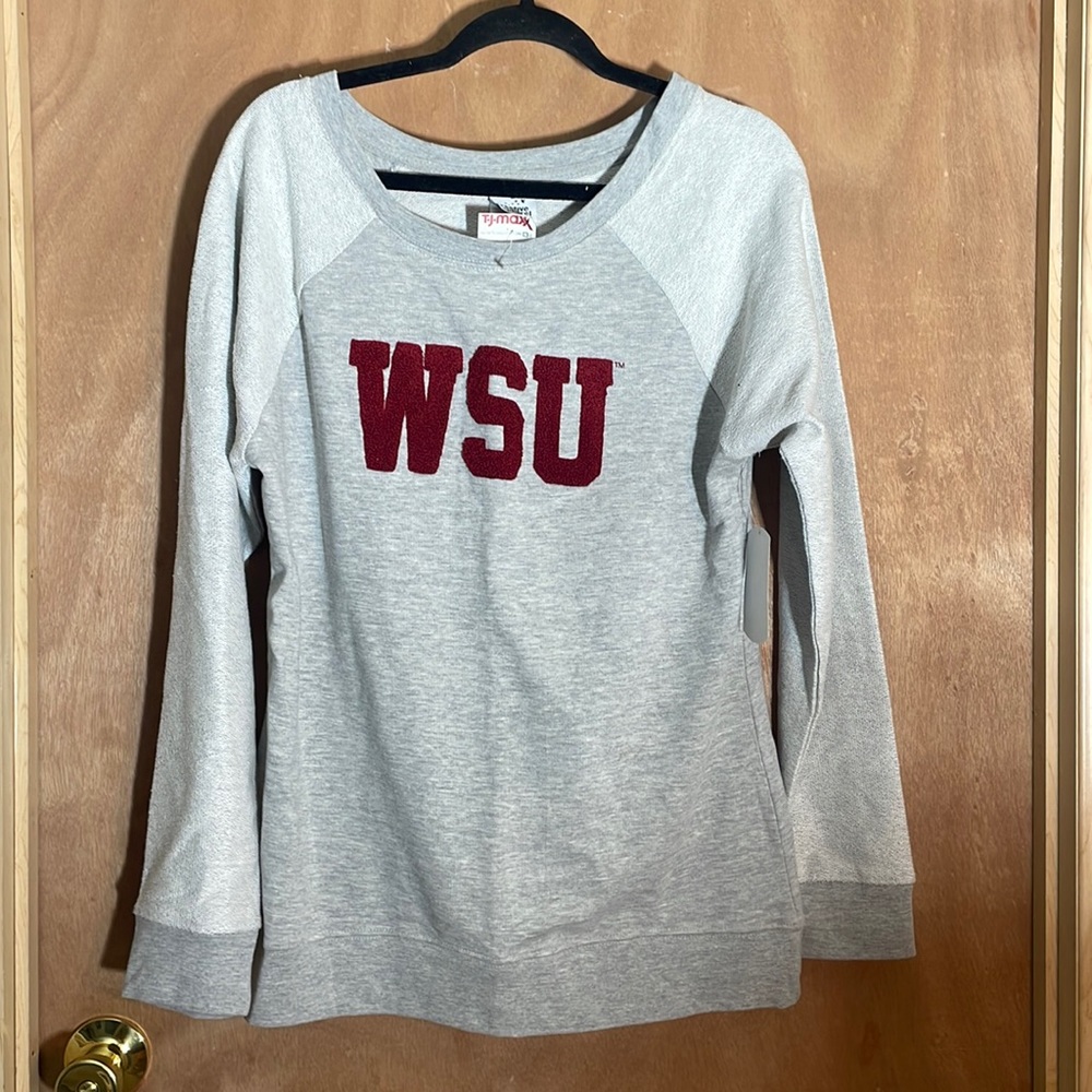 Washington State University sweatshirt size large NWT